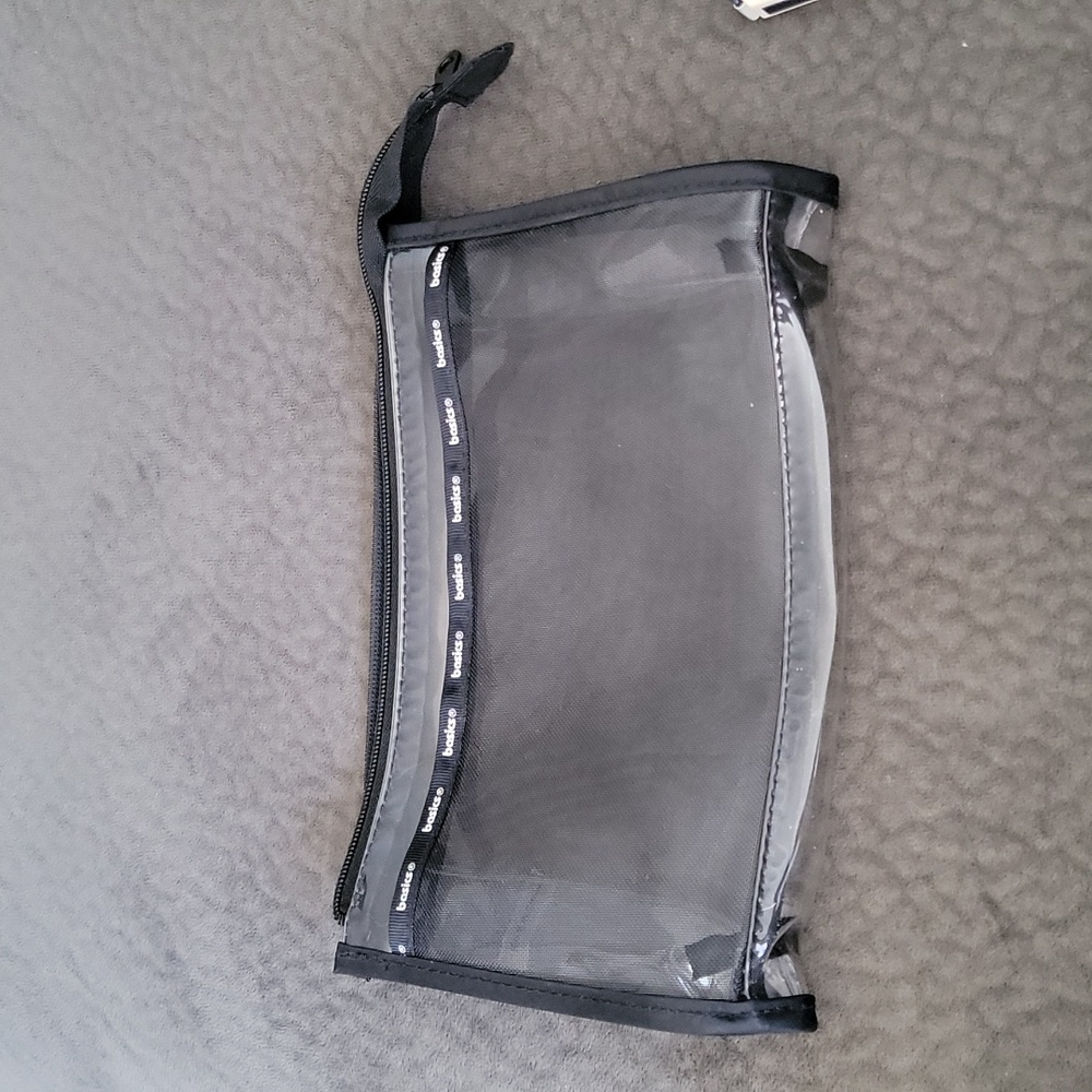 Basics Clear Toilletry Pouch Makeup Bag